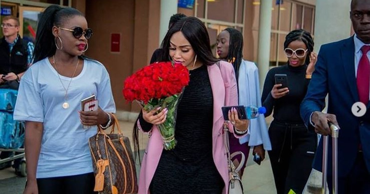 Zari Hassan Announces Her Wedding Date After Landing In Mombasa On ...