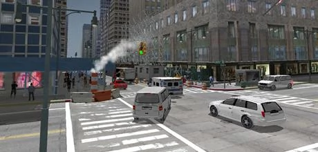 Screen z gry "City Bus Simulator 2010"