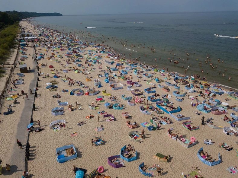 Wladyslawowo Sprawdzilismy Czy Na Plazy Sa Tlumy Wiadomosci