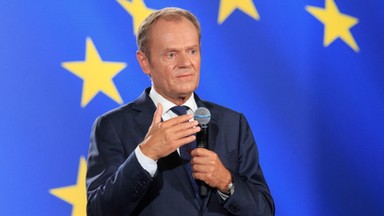 Donald Tusk o cyklu "Partia i Spółki": jedno słowo ciśnie mi się na usta