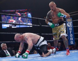 Tak Artur Szpilka znokautował Ty'a Cobba. ZDJĘCIA