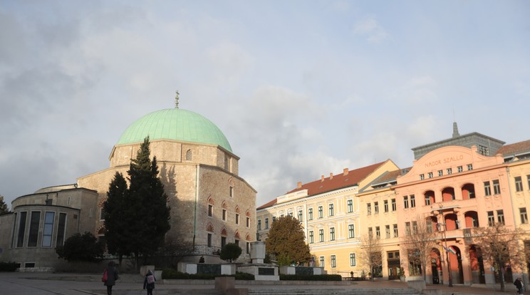 Megszületett a bérmegállapodás a pécsi közösségi közlekedési feladatait ellátó Tüke Busz Zrt. és a cégnél dolgozókat tömörítő szakszervezetek között szerdán/ Fotó: Ringier-archív