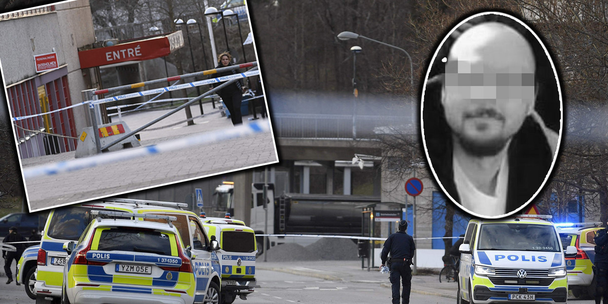 Polak został zastrzelony w Sztokholmie na oczach syna.
