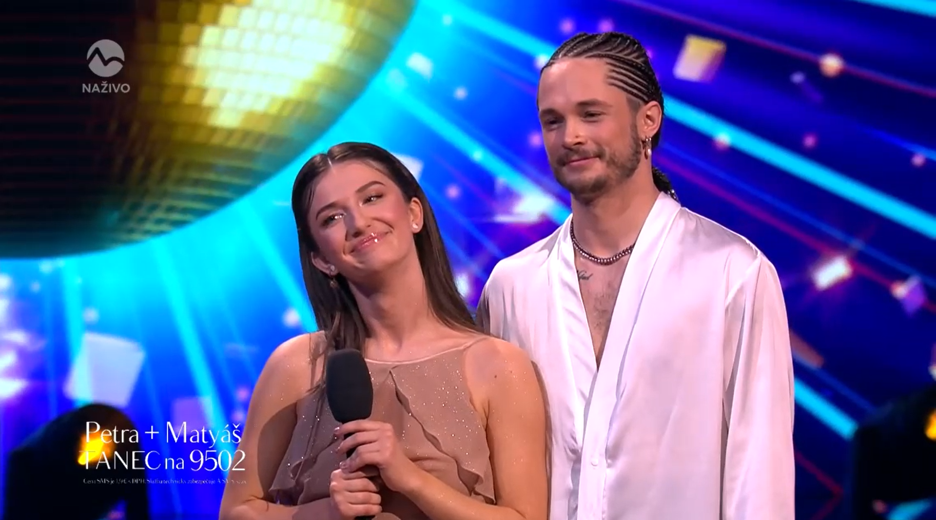 Šieste kolo 9. ročníka Let's Dance - Petra Dubayová a Matyáš Adamec.