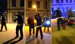 Policjant ostrzegał. Potem zaczął strzelać. Wszystko widać na FILMIE