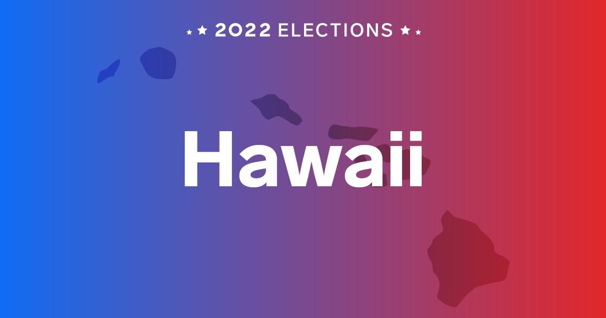 Live Results Hawaii votes in congressional and state elections