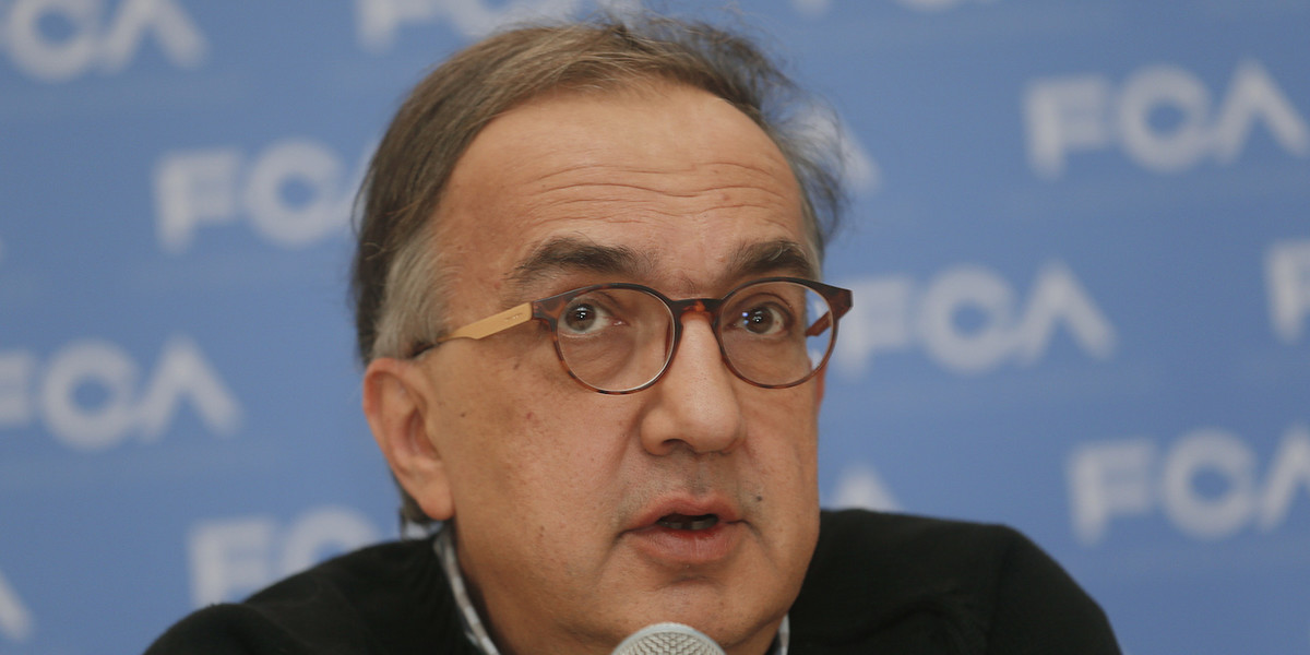 Sergio Marchionne, FCA's CEO.