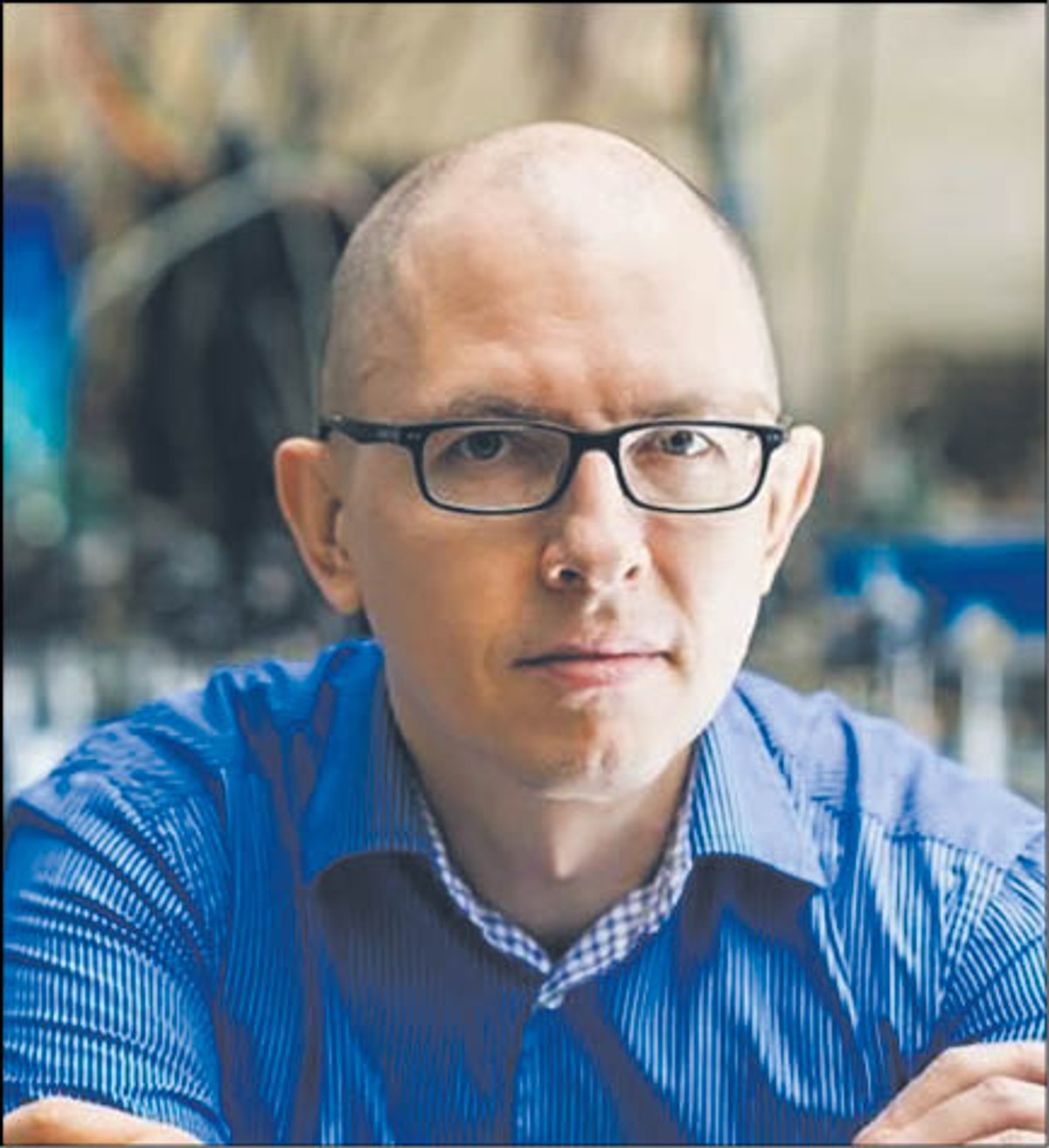 Prof. Konrad Banaszek, polski fizyk, specjalista z zakresu technologii kwantowych, pracownik Centrum Nowych Technologii UW CeNT
