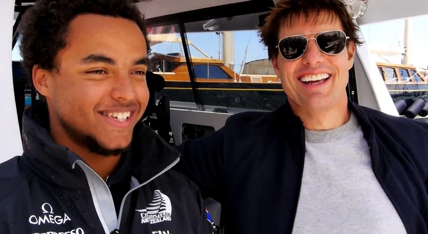 Tom Kruz i njegov usvojeni sin Konor