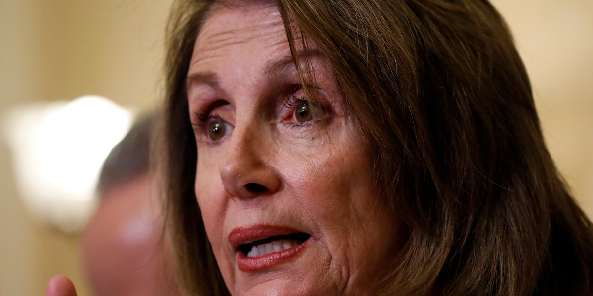 Nancy Pelosi responds to protesters who are angry that she negotiated with Republicans on immigration reform