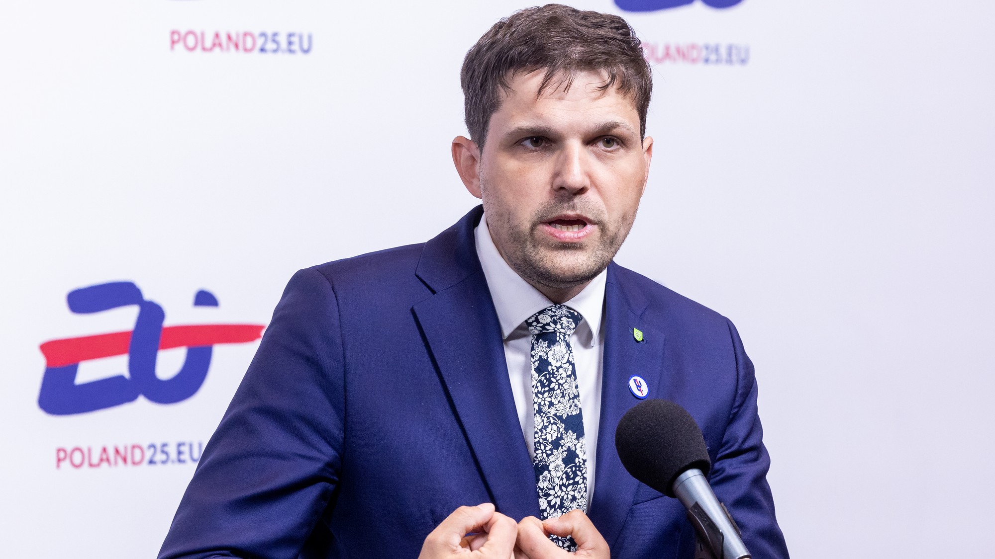 Petr Hladík, minister životného prostredia Českej republiky, Photo by Foto Olimpik/NurPhoto