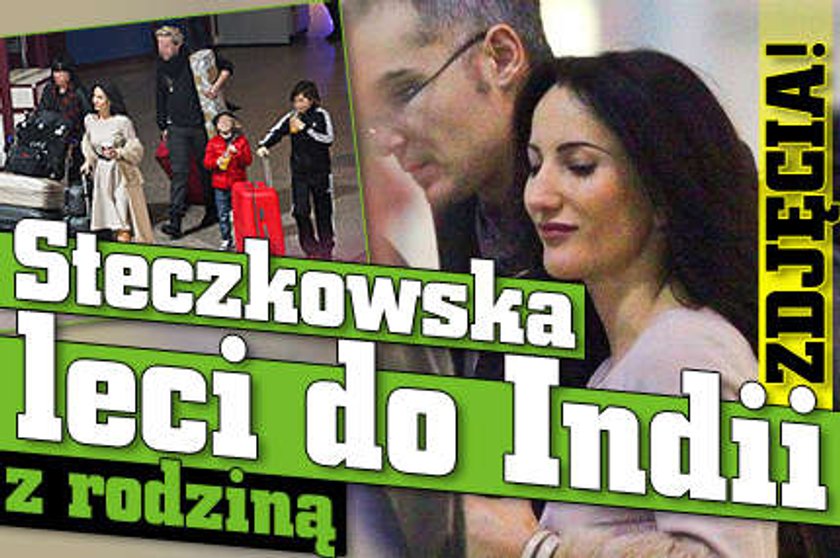 Steczkowska wylatuje z rodziną z Polski! ZDJĘCIA