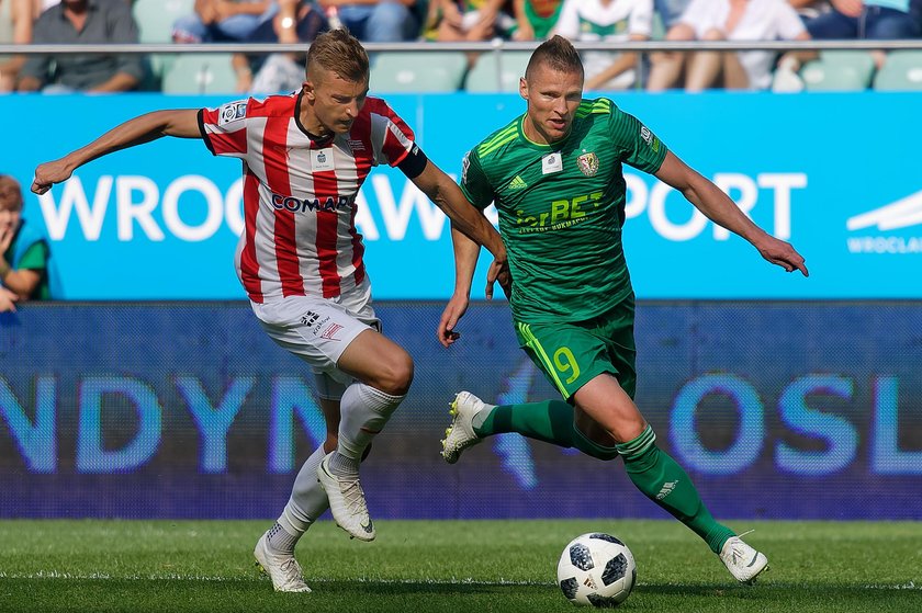 Pilka nozna. Ekstraklasa. Lechia Gdansk - Slask Wroclaw. 27.07.2018