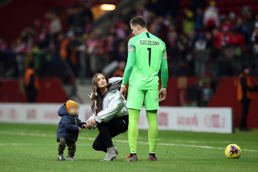 Liam Szczęsny na boisku