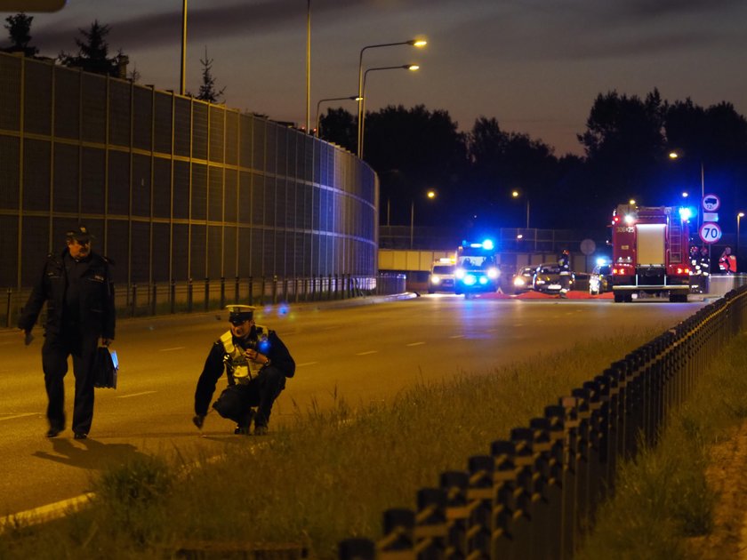 Śmierć motocyklisty w Łodzi. Czy to był wyścig?