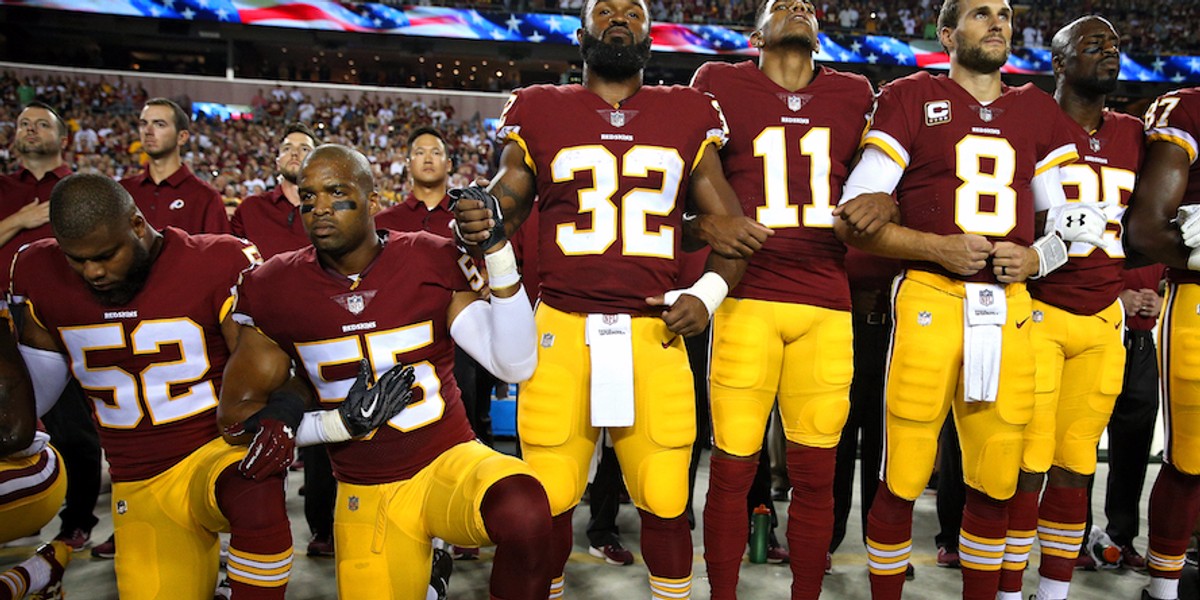 NFL doubles down on criticism of Trump's comments: 'This is what real locker room talk is'