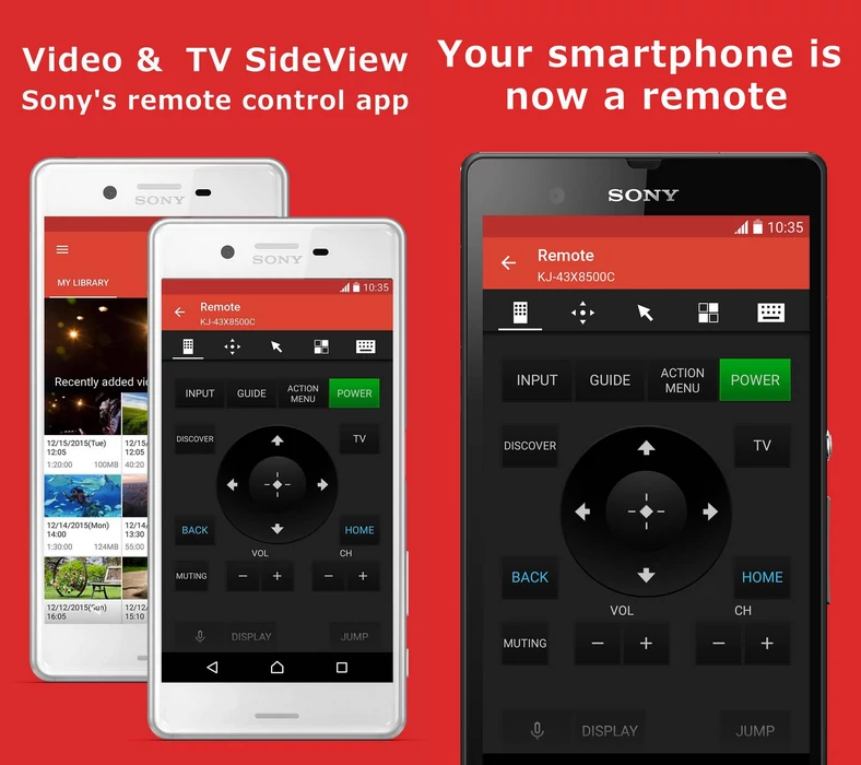 Video & TV SideView Remote