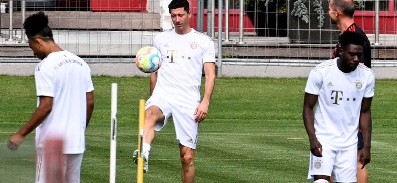 Robert Lewandowski wznowił treningi z Bayernem