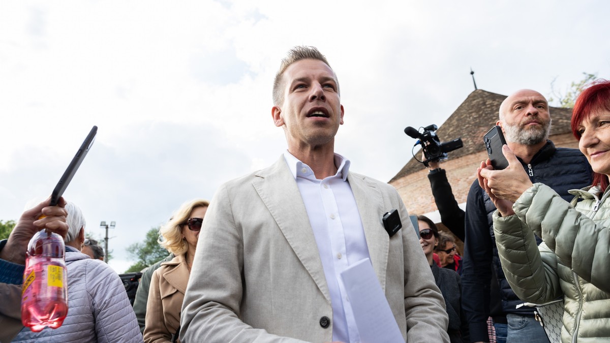 Magyar Péter a Blikknek: „Gyurcsány Ferencet én nem tartom politikusnak” – Orbán Viktor moszkvai és kijevi útjáról is beszélt a kampánynyitó után