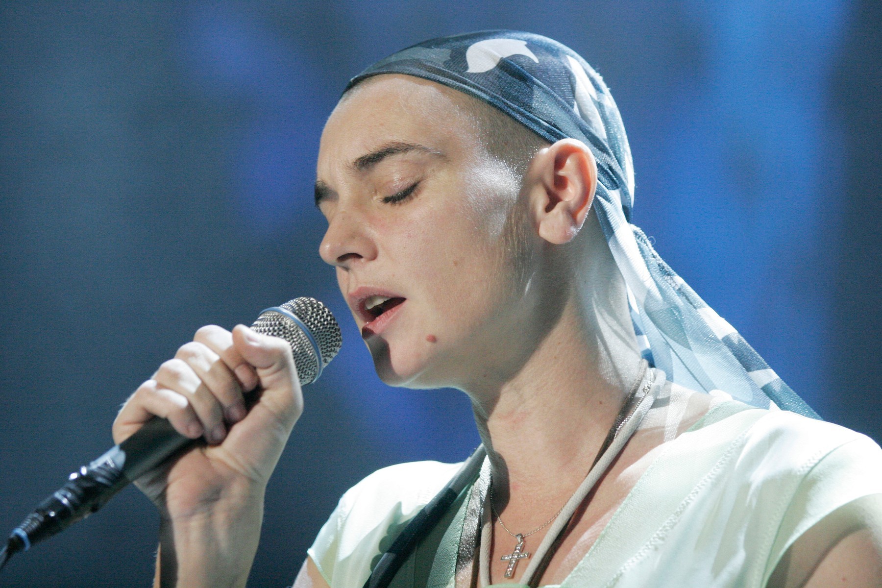 Speváčka Sinéad O'Connor.