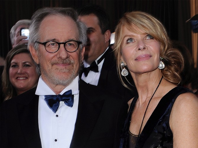 Reżyser Steven Spielberg i jego żona Kate Capshaw