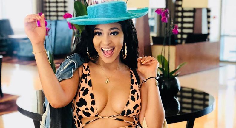 Today Friday 27, 2019, is Tonto Dikeh's ex-husband, Churchill Olakunle's birthday and one person who can't keep calm is Rosy Meurer who has a cute message for him. [Instagram/RosyMeurer]