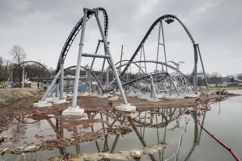 Największy rollercoaster w Europie