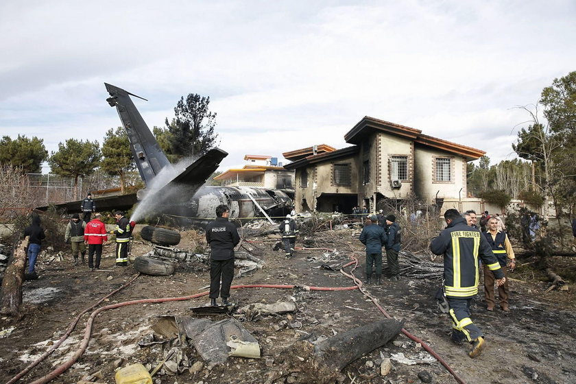 Katastrofa wojskowego samolotu w Iranie. Wiele ofiar