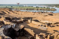 Ruiny kościoła w Starej Dongoli odkryte przez polskich archeologów, Sudan, maj 2021 r.   