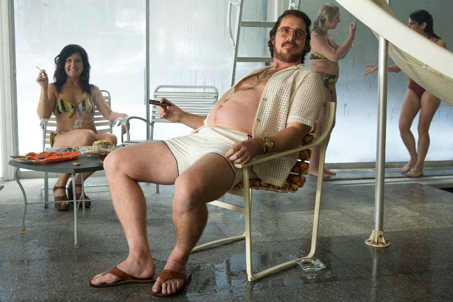 Miejsce 3.: Christian Bale ("American Hustle") - 6,2 proc.