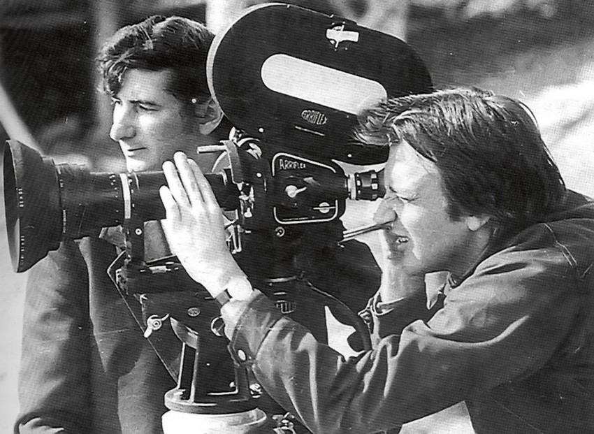 Goran Paskaljevic, 1975. godina na snimanju filma Čuvar plaže u zimskom periodu