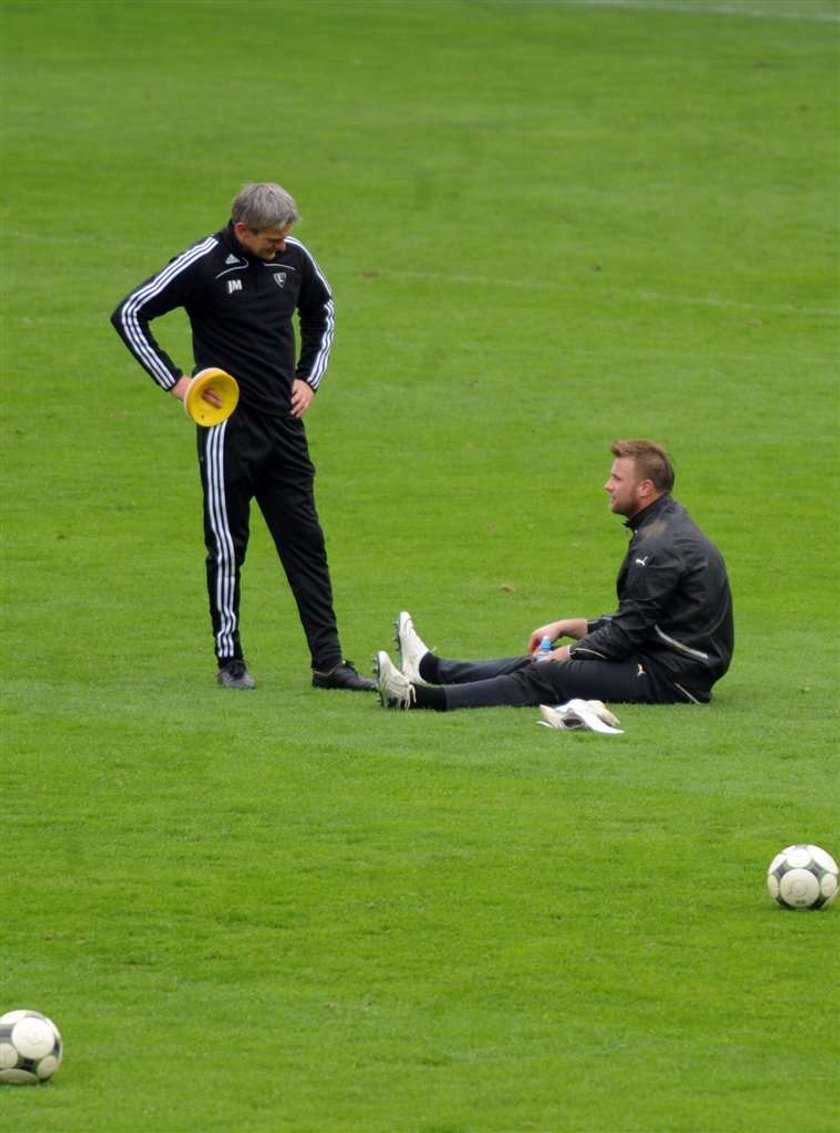 Boruc trenuje z Legią!