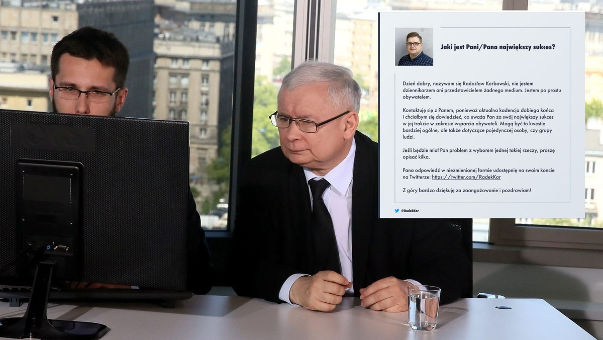 Kaczyński jedynym takim posłem. Wszystko przez brak konta na Facebooku