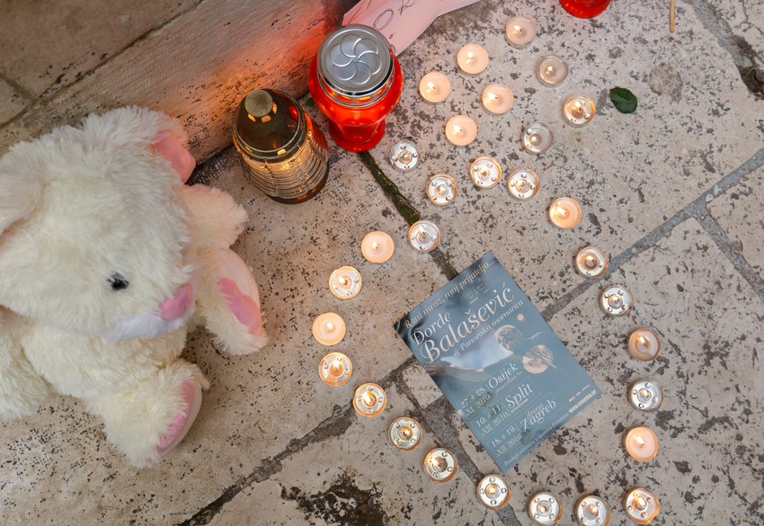 Odavanje počasti u Balaševiću u Splitu 