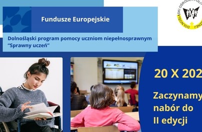 Sprawny Uczeń. Złóż wniosek, warto!