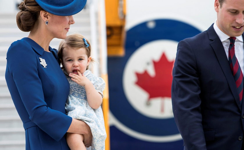 Brytyjska rodzina książęca w podróży do Kanady