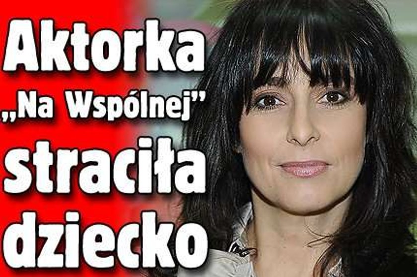 Aktorka "Na Wspólnej" straciła dziecko