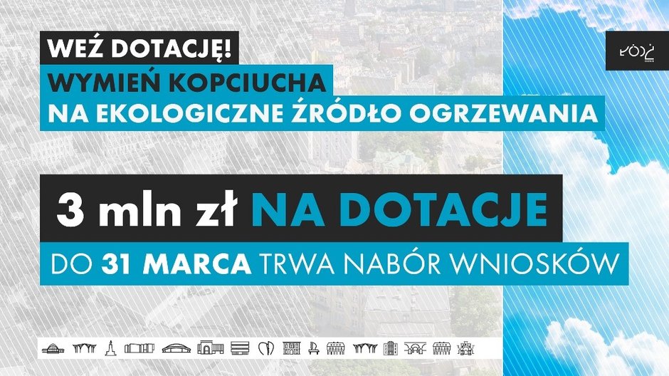 Łódź walczy ze smogiem. Półmetek składania wniosków o dotacje wymianę na pieców