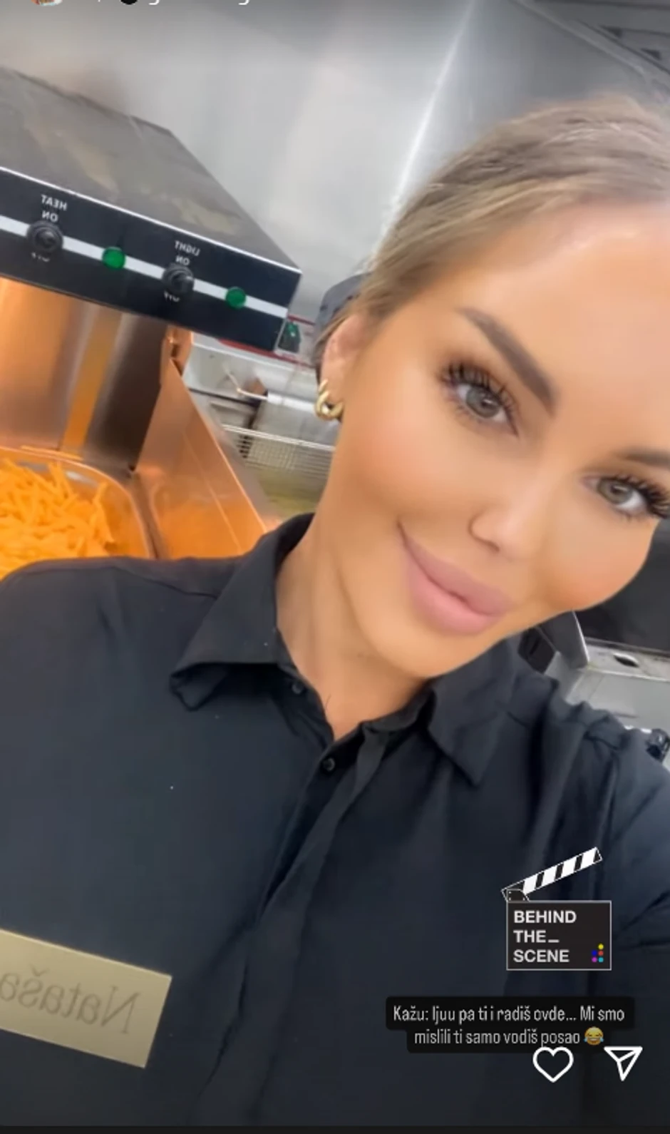 Nataša Rodić na radnom mestu