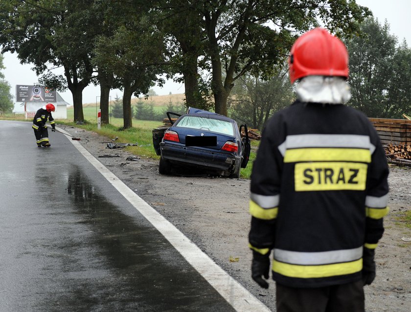 Strażacy na miejscu