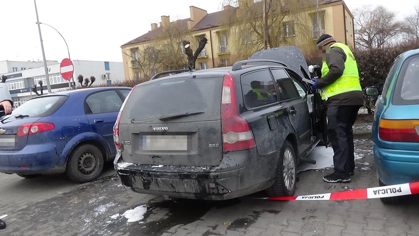 Piotr R. trafił do szpitala w Łęcznej 