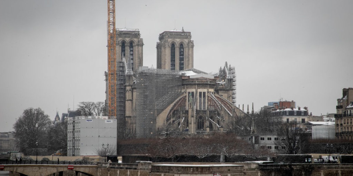 Rekonstrukcja katedry Notre Dame ma potrwać do 2024 r. 