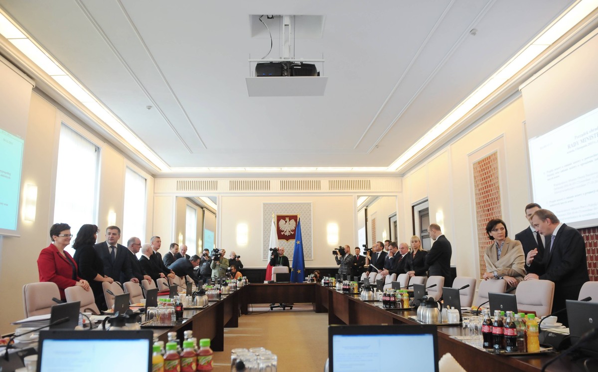 Posiedzenie rządu Donalda Tuska