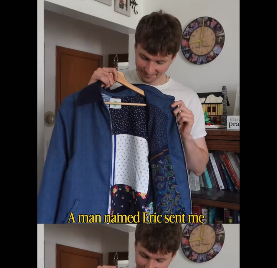 Jakna od garderobe pokojne majke