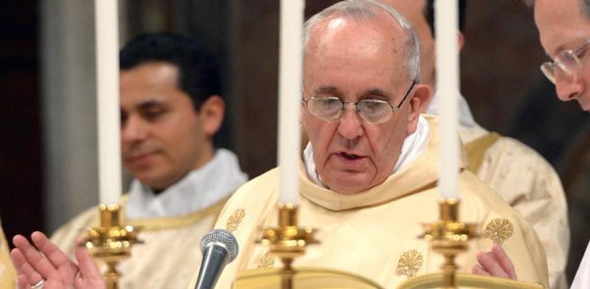 Papież Franciszek odprawił pierwszą Mszę św.
