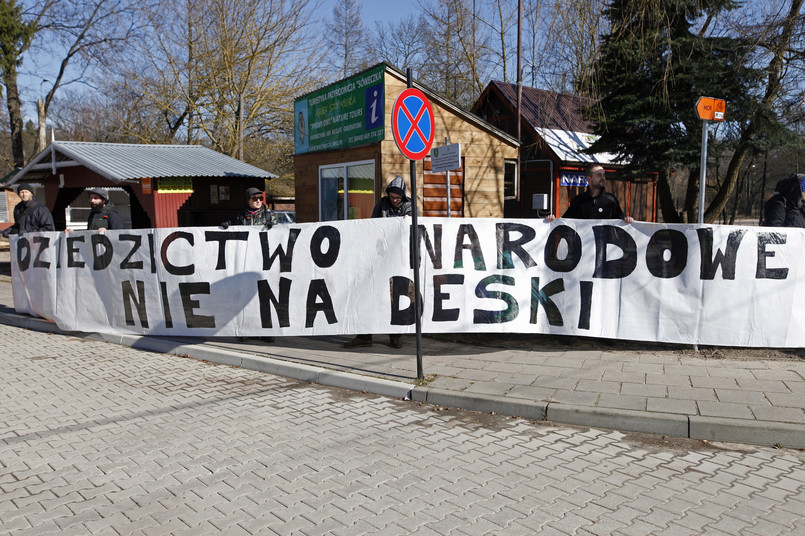 Plan Urządzenia Lasu w nadleśnictwie Białowieża zakłada zwiększenie pozyskania drewna w tym nadleśnictwie