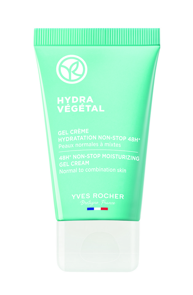 Żel-krem intensywnie nawilżający 48h 50 ml Hydra Vegetal, Yves Rocher (49,90 zł)