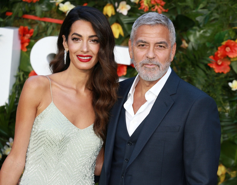 Amal i George Clooney (Londyn, 7 września 2022 r.)