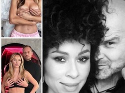 Chodakowska, Przetakiewicz, Rozenek i Mensah "zbiorowo" pokazały piersi w objęciach swoich mężczyzn. FOTO