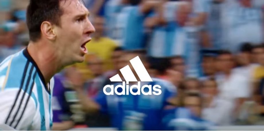 Messi w reklamie Adidasa